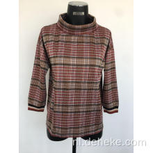 Hoogwaardige gebreide Jacquard -pullover